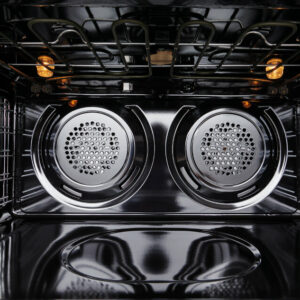 Westinghouse 90cm Dual Fuel Freestanding Cooker Stainless Steel WFE9515SD - Factory Seconds