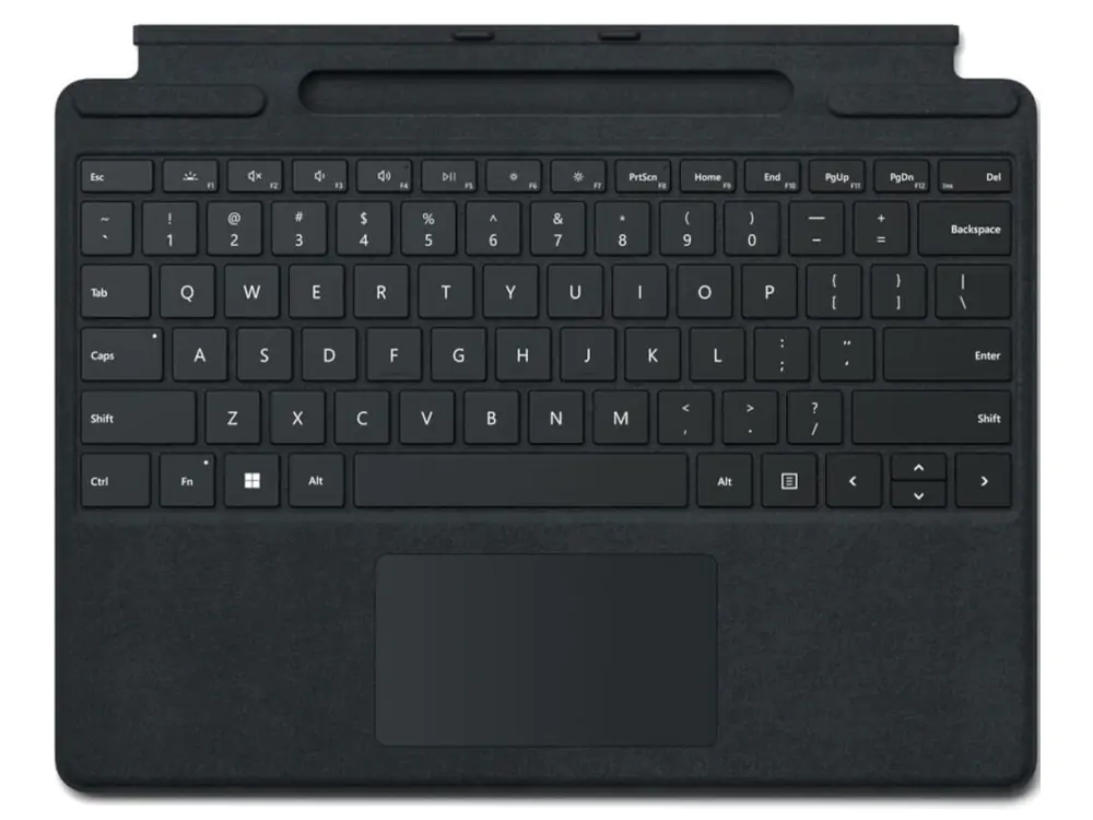 Microsoft Surface Pro 13 Inch Keyboard with Pen Storage Black, 8XB-00015 - Brand New