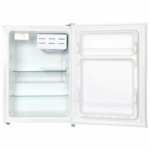 Husky 69L White Bar Fridge Solid Door with Freezer HUS69WH1 - Carton Damaged