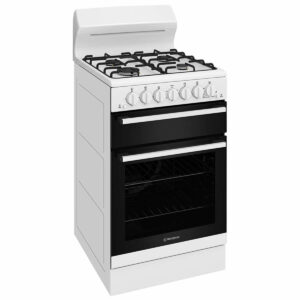 Westinghouse 54cm White Natural Gas Freestanding Oven WLG510WCH - Carton Damaged