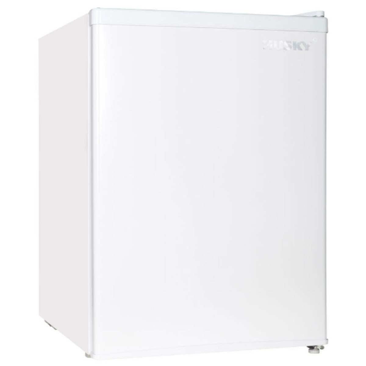 Husky 69L White Bar Fridge Solid Door with Freezer HUS69WH1 - Carton Damaged