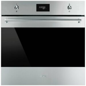 Smeg 60cm Classic Pyrolytic Oven Stainless Steel SOPA6301TX -  Factory Seconds