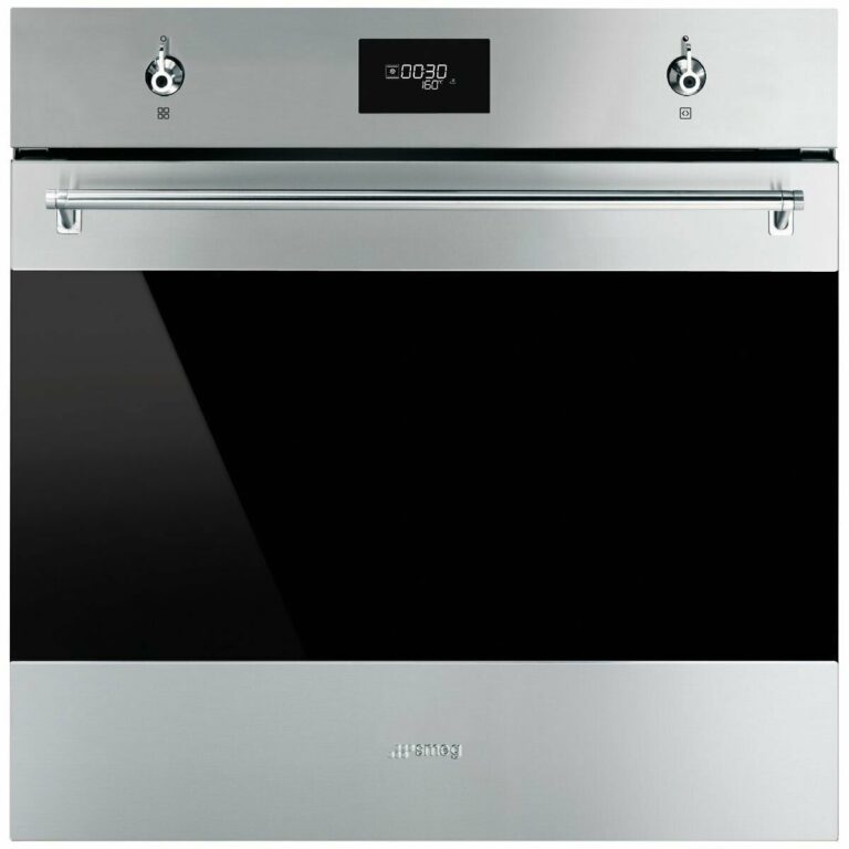 Smeg 60cm Classic Pyrolytic Oven Stainless Steel SOPA6301TX -  Factory Seconds
