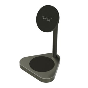 Sprout SWLCHG103GY 15W 2in1 Wireless Charger - Carton Damaged